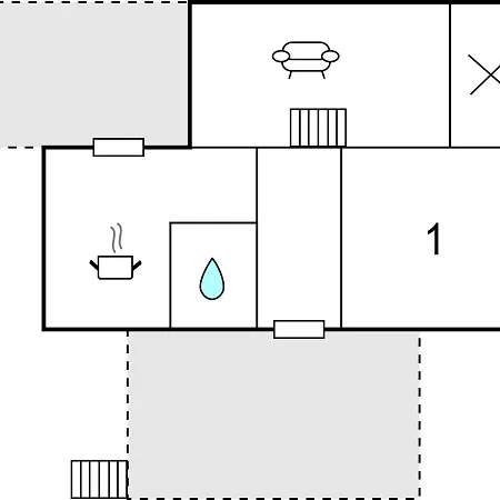 Awesome In With Kitchen Ferienhaus *